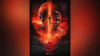 👾 Stranger Things 5 3d actors animation characters creatures cutouts eleven embers humans illustration lightning logo netflix series stranger things vecna vfx video editing visual effects will