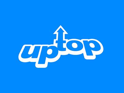 UpTop art branding clean design graphic design icon illustrator logo logo design typography vector