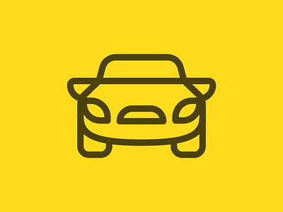 Car Icon artwork bold branding design graphic design icon icon design illustration logo vector