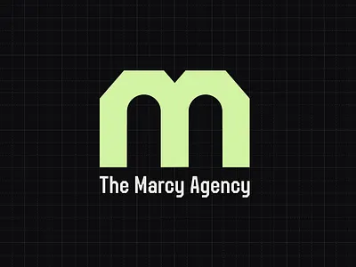 The Marcy Agency branding graphic design logo typography