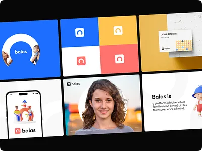 Balas - Brand identity design for the family care app brand identity branding branding design corporate branding graphic design identity logo logo design startup visual identity