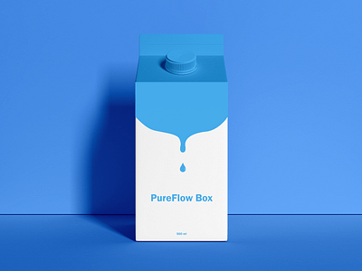 Water in the box branding design graphic design water water in the box