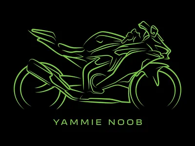 ZX4RR design graphic design illustration illustrator kawasaki merch design motorcycle sportbike tee design vector yammie noob zx4rr