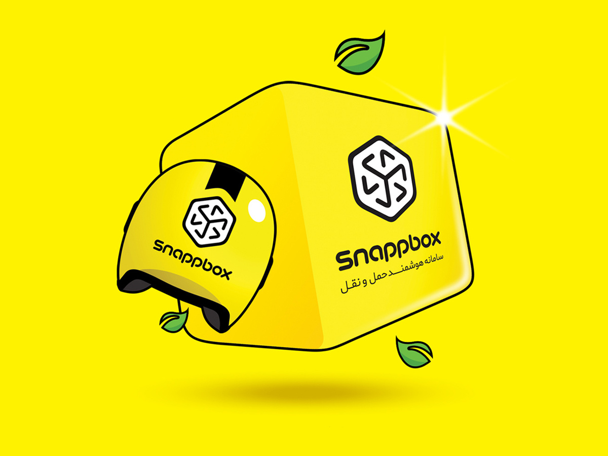 Snapbox visual identity design by Saber Anjomshoa on Dribbble