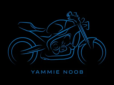 XSR 900 design graphic design illustration illustrator merch design motorcycle retro bike sportbike tee design vector graphics xsr900 yamaha yammie noob