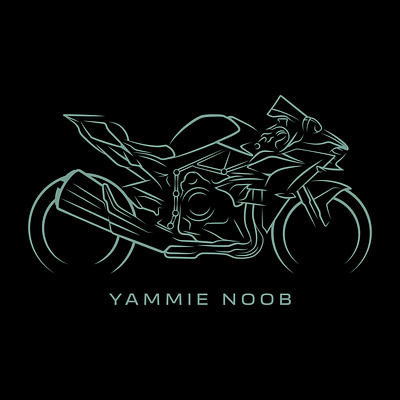 H2 design graphic design h2 illustration illustrator kawasaki merch design motorcycle speed sportbike tee design yammie noob