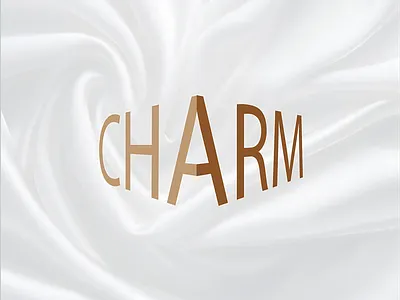 Charm Logo 3d brand brand identity brand voice branding charm design graphic design illustration logo profile silk ui vector white