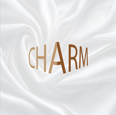 Charm Logo 3d brand brand identity brand voice branding charm design graphic design illustration logo profile silk ui vector white