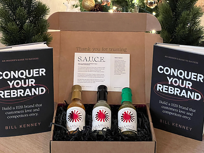 SAUCY Giveaway coming next week! book brand agency brand book branding conquer your rebrand focus lab giveaway holidays prize sauce