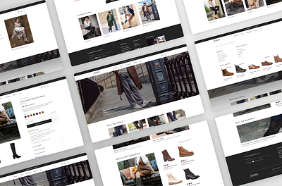 Updating The Jones Bootmaker Website & Online Brand ui