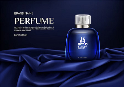 A unique and modern perfume logo design 3d animation branding graphic design logo motion graphics perfume perfume logo design ui