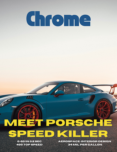 Car | Porsche | Magazine | Design | Cover abode xd branding canva car cover graphic design illustration logo magazine ui ux ux design