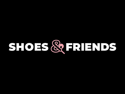 SHOES & FRIENDS — Logo animation branding design digital graphic graphic design identity letter logo logodesign logotype mark motion graphics palette symbol visual identity