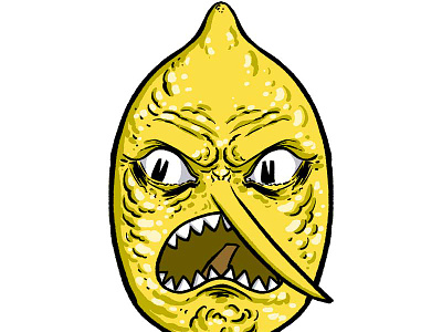 Unacceptable! illustration lemongrab