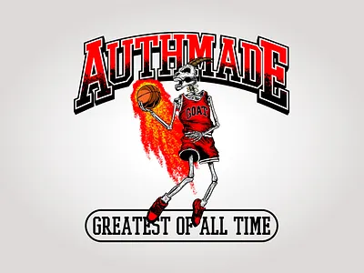 Authmade GOAT T-Shirt Print Design caricature cartoons design graphic design illustration t shirt design vector