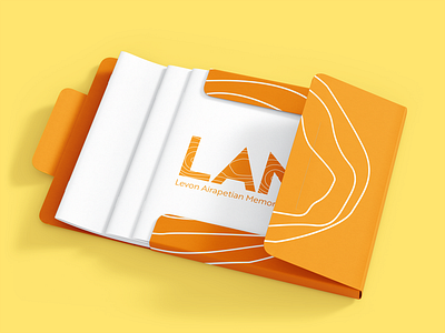 LAMS (Levon Airapetian Memorial Scholarship) book brand design branding design graphic design graphic designer illustrator logo logo design media print print media typography