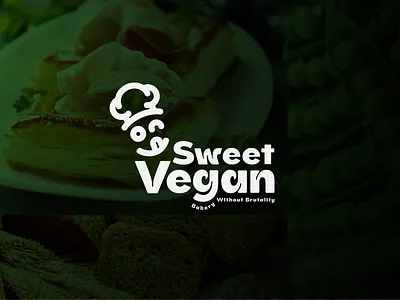 Sweet Vegan - Bakery bakery brand identity branding graphic design illustration logo sweet vegan