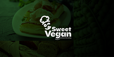 Sweet Vegan - Bakery bakery brand identity branding graphic design illustration logo sweet vegan