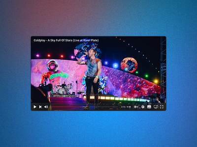 #️⃣0️⃣5️⃣7️⃣ Video Player - Youtube desktop figma phone prototype ui ux uxuidesigner