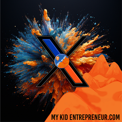 My Kid Entrepreneur exclusively on X. animation branding graphic design logo