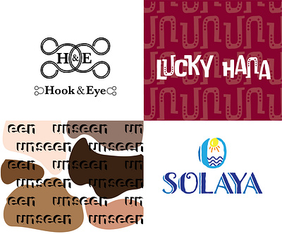 Clothing Brand Logos branding graphic design logo typography