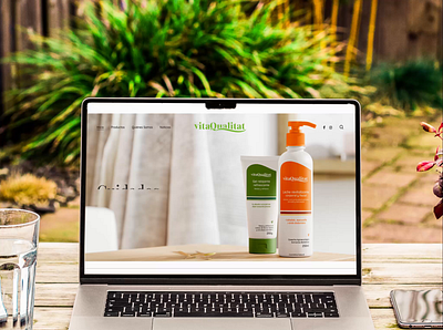 Skin Care Brand Web Site brand branding design graphic design minimal producst strategy ui ux web web designer