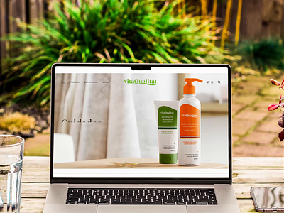 Skin Care Brand Web Site brand branding design graphic design minimal producst strategy ui ux web web designer