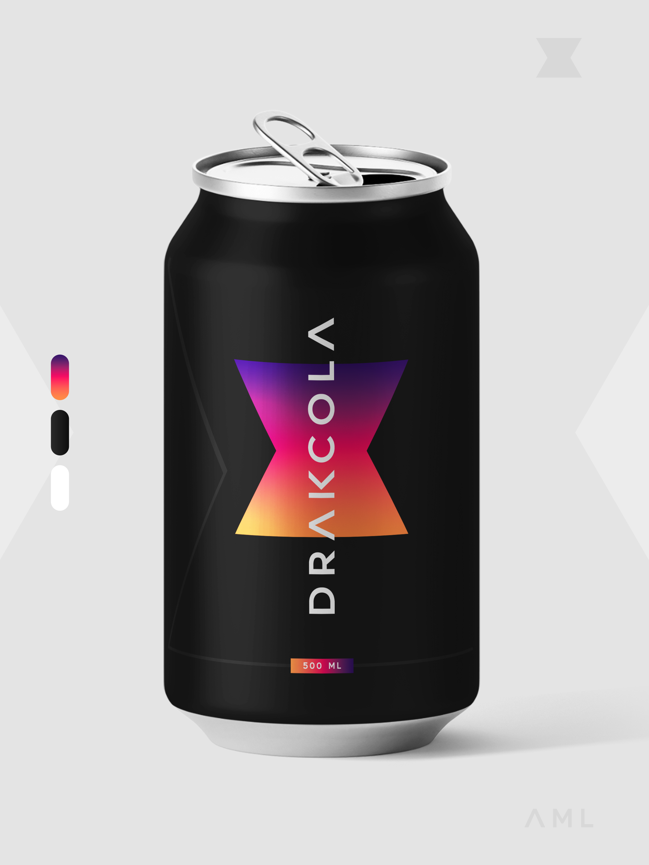 X Energy Drink Label Design by AML on Dribbble