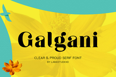 Galgani Font banner branding curve design elegant font galgani graphic graphic design headline logo modern poster serif tipography type typo ui versatile