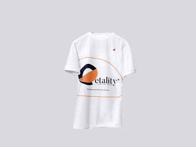 ETALITY branding graphic design logo mockup shirt
