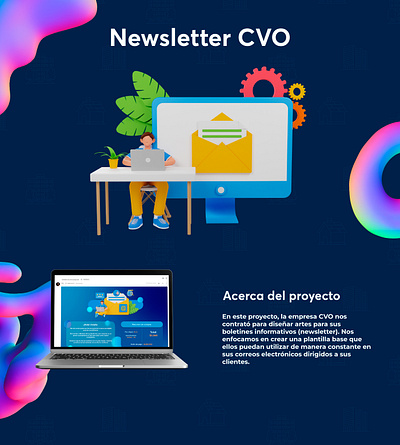 Newsletter CVO design graphic design newsletter ui