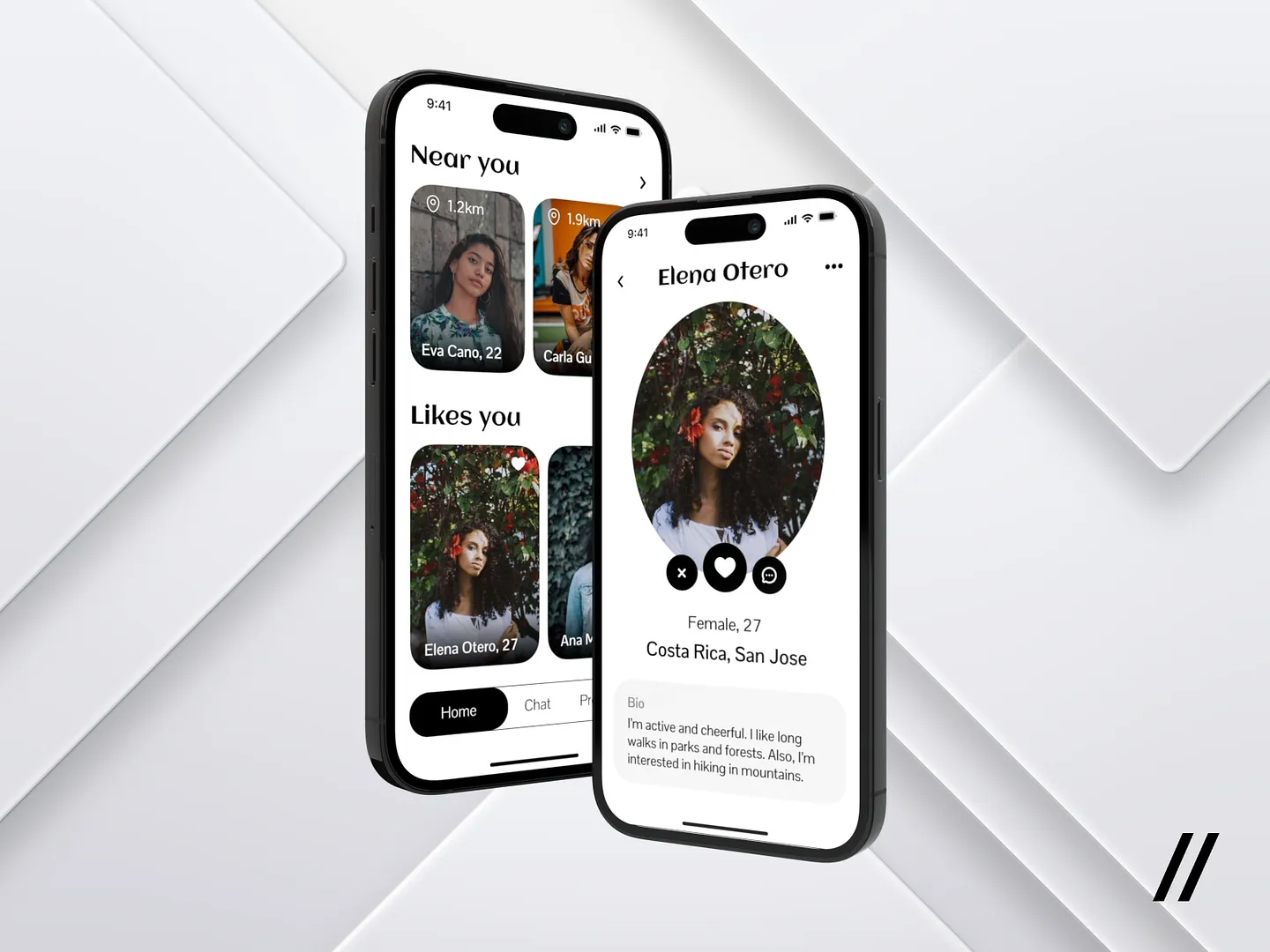 Innovative Dating Website Mobile App Design