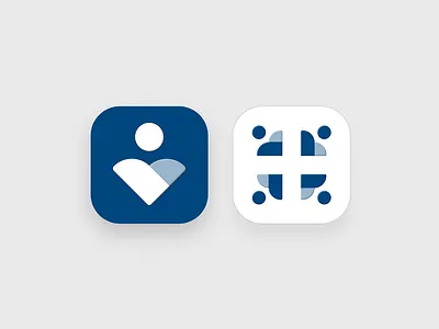 Heart Device App Icons & Logos android app icons brand branding heart ios ipad app logo mobile app tablet ui ux icons