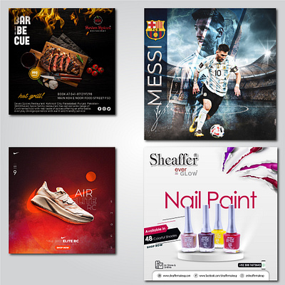 Social Media Poster Design 3d animation branding design graphic design illustration logo motion graphics ui