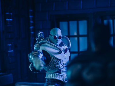 Mister Freeze (Victor Fries) 7" Figure - McFarlane Toys Store action figure batman comics diorama mrfeeze photoshoot toy photography villain