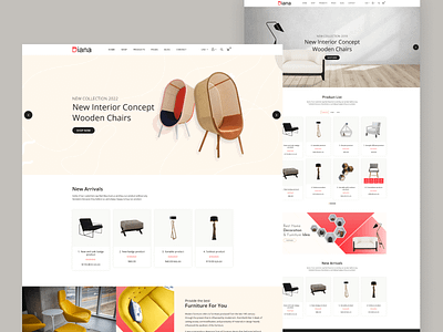 Furniture Shopify Theme - Diana wood furniture