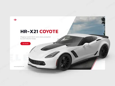 Electric Vehicle Presentation Design bold car clean creative design design inspiration electric electric car electric vehicle environment futuristic powerpoint powerpoint design presentation presentation design red sustainability ui visual white