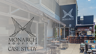 Monarch Rooftop: Social Media art direction content creation copywriting design instagram post social media