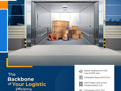 The Backbone of Your Logistic Efficiency atticoelevators elevateefficiency elevatorcompany industrialelevator