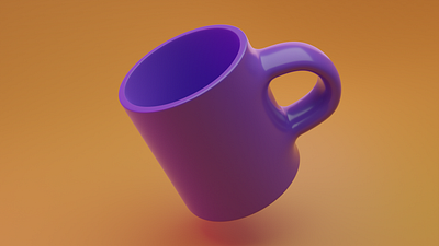 3D Mug design 3d blender