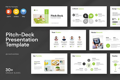 Pitch Deck PowerPoint Template template