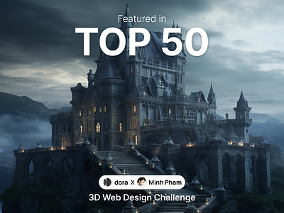3D Website Design - Dragon Themed 3D Website 3d dragon minhpham top50 webdesign
