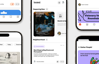 Board - Overview app clean daily ui design interface mobile product product design ui ux