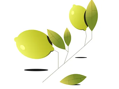 Lemon Illustration digital illustration figma graphic design ill illustration product illustration spot illustration ui visual design