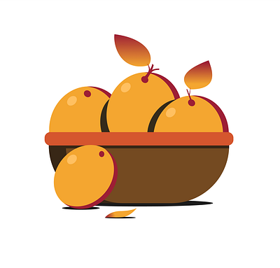 Mangos Illustration design digital illustration figma graphic design illustration logo product illustration spot illustration ui