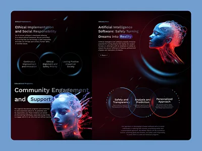 UI/UX Design & Digital Experience for AI-Powered Platform ai ai for dreams app branding concept design figma graphic design site ui user interface ux web design website website design