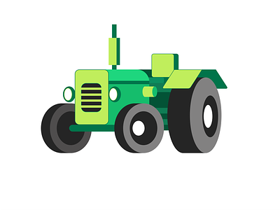 Tractor Illustrations automobile illustration design digital illustration figma graphic design illustration product illustration spot illustration tractor illustration