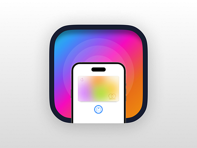 Apple Pay App Icon app branding design graphic design illustration logo typography ui ux vector