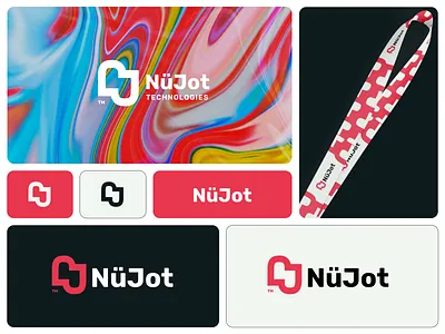 NuJot - Visual Identity Design brand identity branding graphic design logo