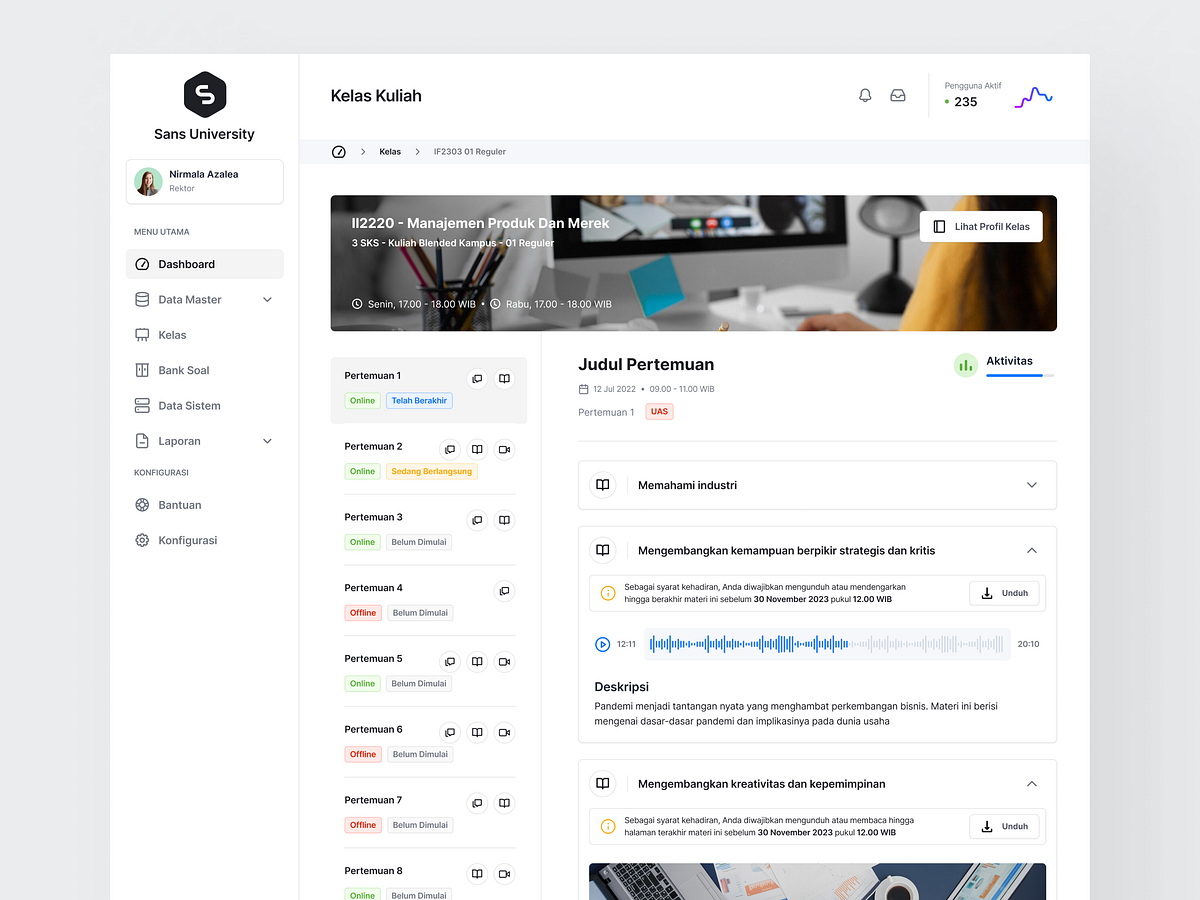 Exploration : ESTUDEE Student App Landing Page by Triyandi Saputra for ...